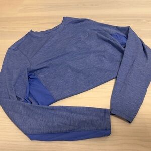 Lululemon Blue Long Sleeve Athletic Top 💗💗💗